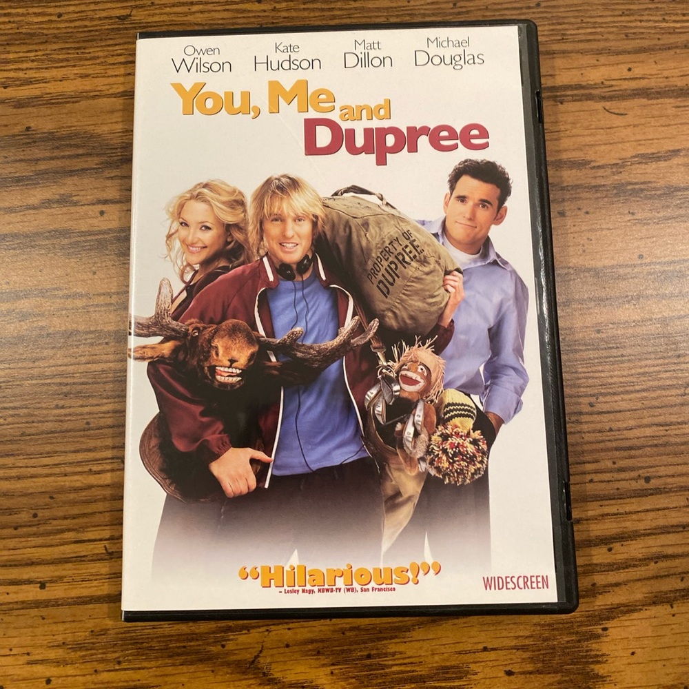 You, Me, and Dupree DVD